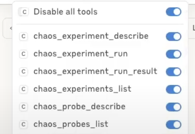 Chaos tools